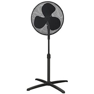 Igenix 16 Inch Pedestal Fan Pack of 2 - Black by Igenix