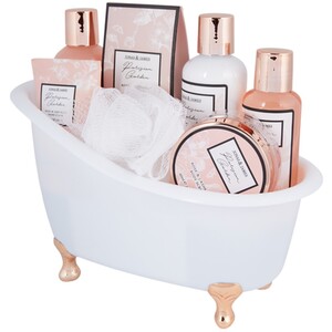 Parisian Garden Bath Gift Set - White