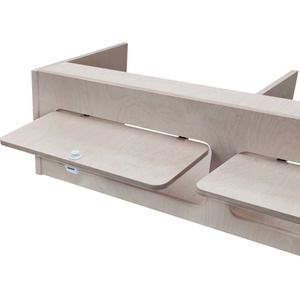 Overhead Camper Van Cabinets - Natural / 120 x 35 x 35 cm / Plain by Monster Shop