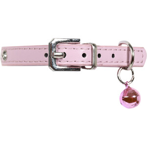 Diamante Cat Collar with Bell - Pink by Clever Paws