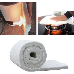 Ceramic Fiber Blanket Fire Insulation - White / 25mm by Livingandhome