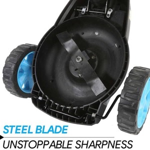 swift Cordless Small Lawnmower 40V 22cm, with battery and charger - Blue by swift