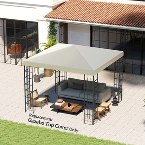 Outsunny 3 x 3(m) Gazebo Canopy Replacement Covers - Cream by Outsunny
