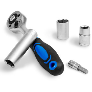 Ratchet with Socket Set - 94-Piece, 14 and 12 