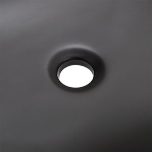 All-Black Ceramic Bathroom Sink - Black by Livingandhome