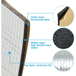 5M Self-Adhesive Aluminum Foil Insulation Roll - Silver by Livingandhome