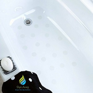 Non slip Bath Stickers - Clear - Clear by Slips Away
