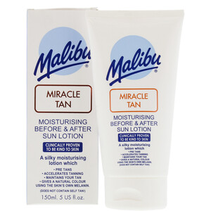 Malibu Miracle Tan Moisturising Before and After Sun Lotion - White by Malibu