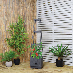 Plant Grow Tower - Grey by My Garden