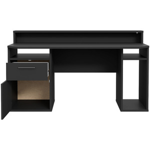 Power Z Gaming Desk - Black by Flair