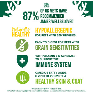 James Wellbeloved Grain Free Turkey and Vegetables Adult Small Dog Food 1.5kg - Brown by James Wellbeloved