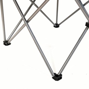 Folding Camp Chair Padded High Back - Grey / 2 by HyFive