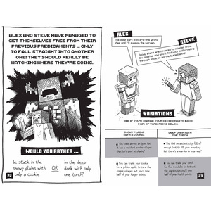 Minecraft Would You Rather - Black by Boxer Gifts