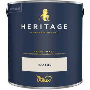 Dulux Velvet Matt Emulsion Paint - Flax Seed by Dulux Heritage