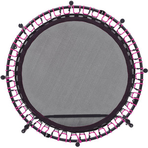 Trampoline with Adjustable U-Shaped Handle by Livingandhome