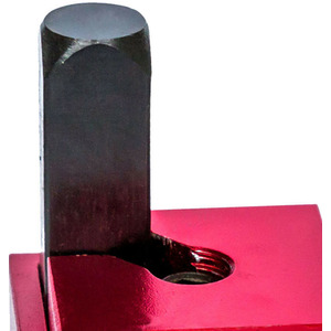 Lumberjack Corner Chisel 70mm Carpenter Edge Cutting Squaring Hand Tool - Red by Lumberjack