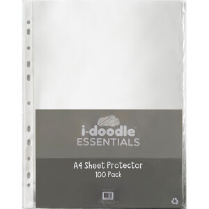 Transparent Sheet Protectors A4 - 10 by i-doodle