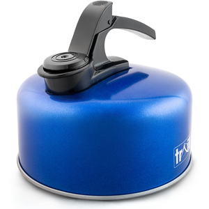 Lightweight Whistling Camping Kettle - Blue / 18cm by Trail