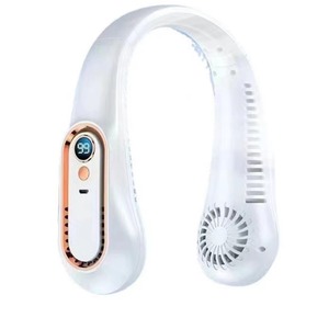 Portable Bladeless Mini Neck Fan - White