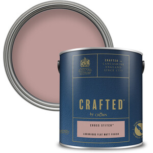 Crown Crafted Luxurious Flatt Matt Paint - Cross Stitch by Crown Paints