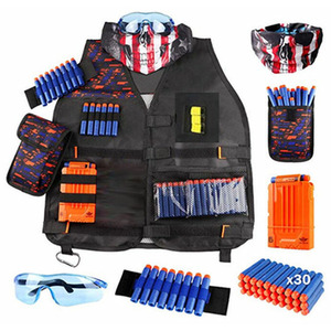Kids Vest Gear and Accessory Set - Black