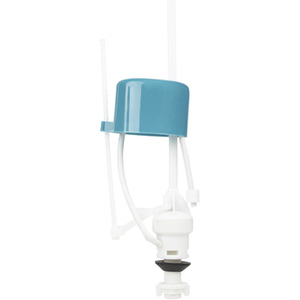 Ultra Toilet Cistern Dual Push Button Flush Valve Replacement Siphon Kit 2 - White by Ultra