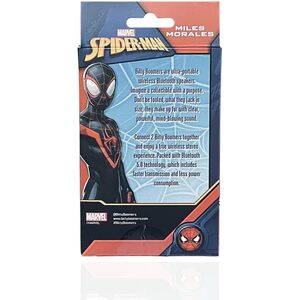 Marvel Spiderman Miles Morales Mini Bluetooth Speaker - Black by Bitty Boomers