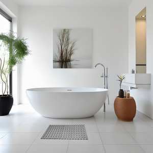 PVC Duckboard Shower Mat Vertical by Nicoman