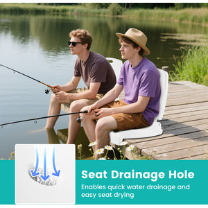 Outdoor Pool Chair Poolside Chair by Costway