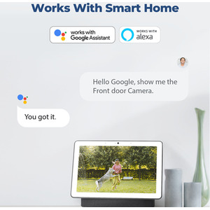 Reolink 4K Duo 2 PoE 180 degree AI Smart Camera - White by Reolink