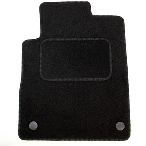 Nissan Juke 2020 onwards Tailored Carpet Car Mats 4pc Floor Set F16 - Black by Easimat