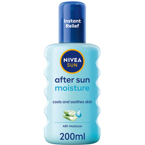 Nivea After Sun Cooling Spray 200ml - Blue
