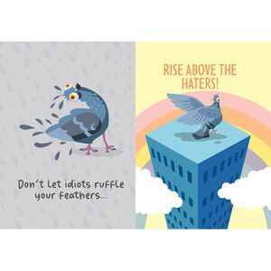 Positivity Pigeon - Cream by Bee Three Books