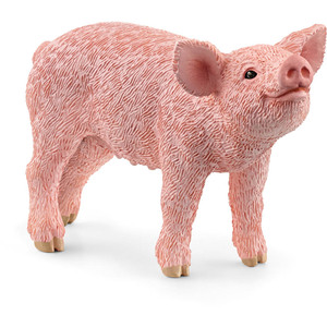SCHLEICH Farm World Piglet Toy Figure - Pink by SCHLEICH