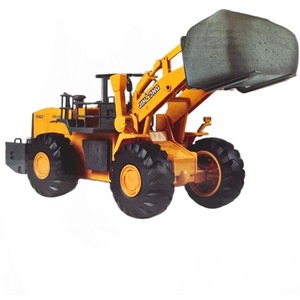 Construction Tractor - Orange / Fork Lift by Big Daddy