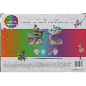Set of 2 Paint Your Own Mermaids by Crafty Club