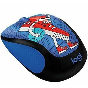 Logitech Wireless Optical Mouse - Multicoloured / Sneakerhead by Logitech