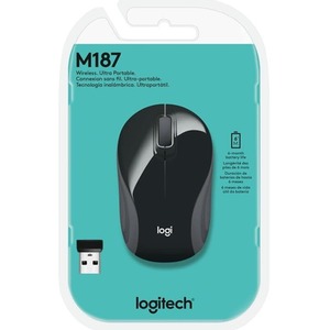 Logitech Wireless Mini Mouse - Black by Logitech