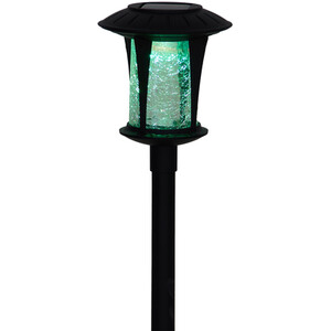 Solar Lucena Colour Changing Stake Light - Black