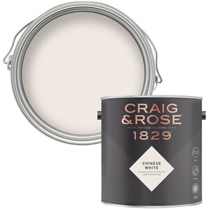 Craig and Rose Chalky Matt Emulsion - Chinese White by Craig & Rose