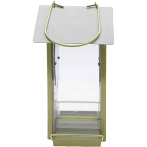 Beach Hut Bird Seed Feeder - Green by Garden Mile