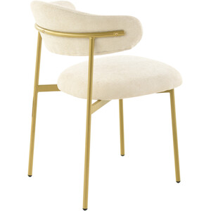 Pair of Palma Dining Chairs - Cream