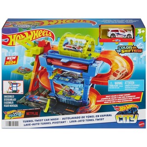 Hot Wheels Colour Changing Tunnel Car Wash - Multicolour by Hot Wheels