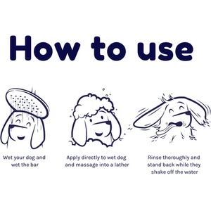 THE DOG ONE Shampoo Bar Fragrance Free - Cream by KIND2