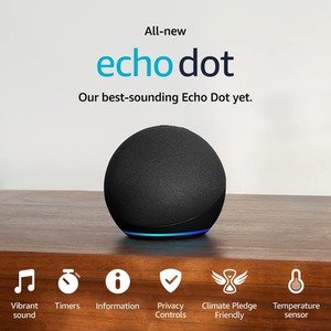 Echo Dot 5th gen smart speaker with Alexa by amazon