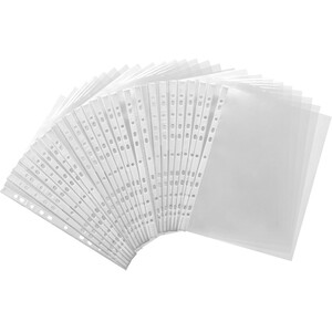 Pack of 25 Punched Pockets - A4 by i-doodle