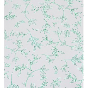 Anti-Roll Wedge Baby Changing Mat - Green Leaves / Green Leaves by Babycurls
