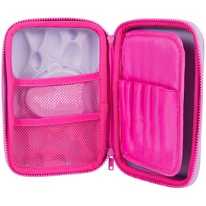 Purple Heart Calculator Pencil Case