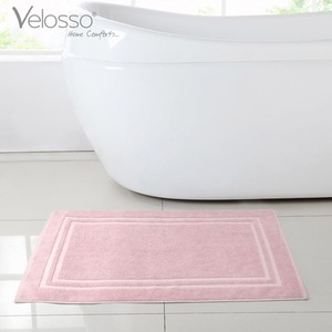 Cotton Hotel Bath Mat - Blush by Velosso
