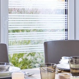 dc fix Clarity Premium Static Cling Vinyl Wrap for Windows - white by d-c-fix